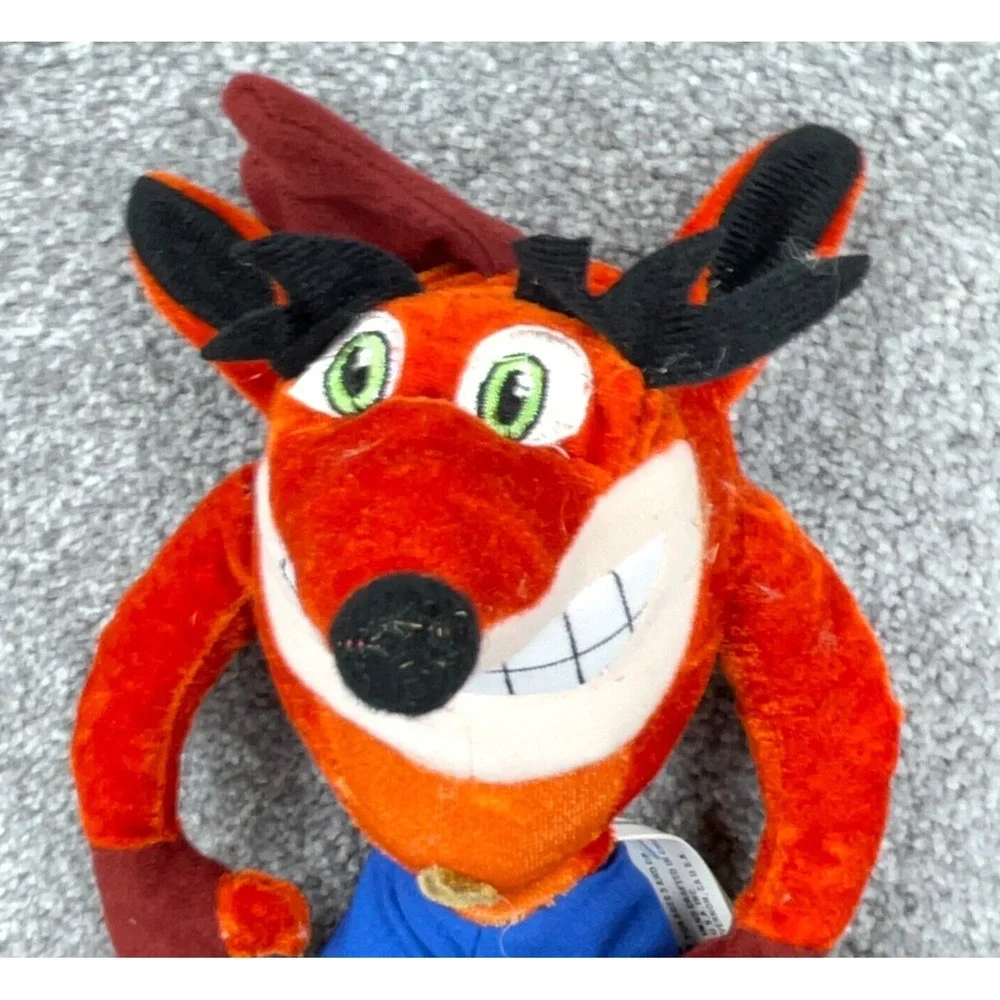 Vintage Crash Bandicoot Plush Toy Stuffed‎ Animal 10